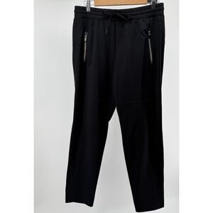 Athleta Black Jogger Pants Womens M Stretch Athletic Travel Minimalist